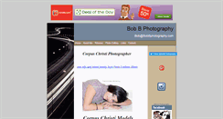 Desktop Screenshot of bobbphotography.com